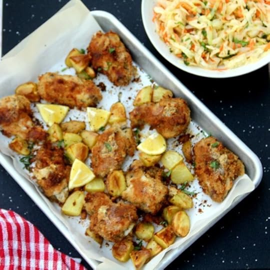 Magically Flavorful Oven Fried Chicken