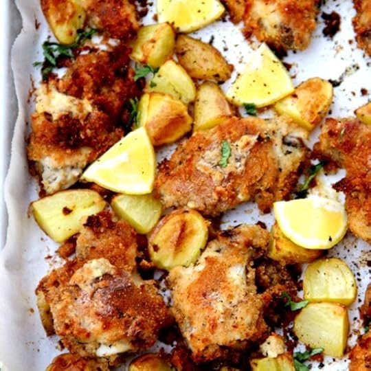 Magically Flavorful Oven Fried Chicken 