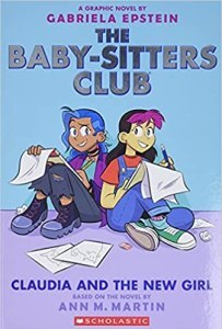 claudia and the new girl graphic novel book cover