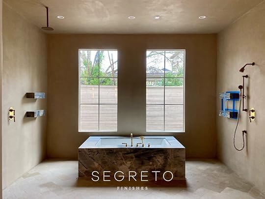 lime based plaster in bathroom