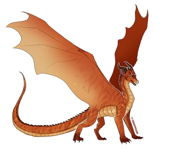 Wings of Fire/Warriors] - Firestar the SkyWing by Biohazardia on DeviantArt
