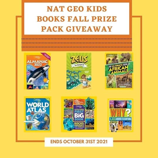 Nat Geo Kids Books Fall Prize Pack Giveaway