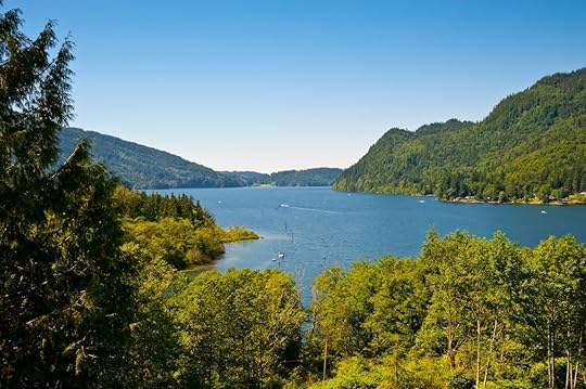 Lake Whatcom in Bellingham, Washington