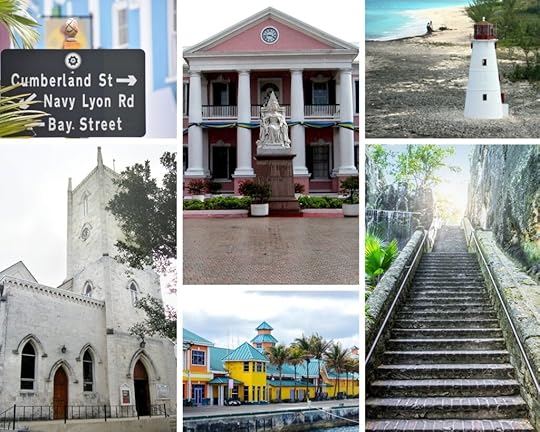 Downtown Nassau has narrow streets and centuries-old buildings and structures. 