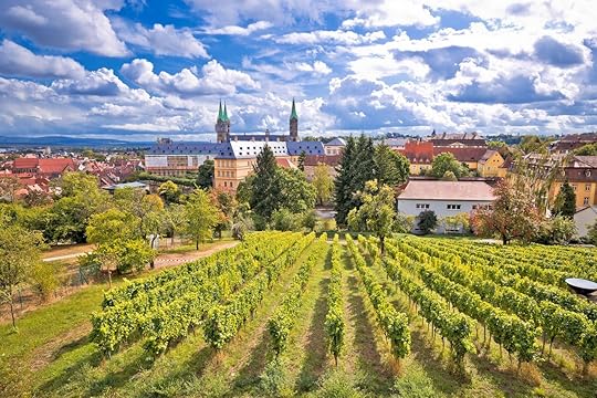 Bamberg germany vineyards in franconia wine region