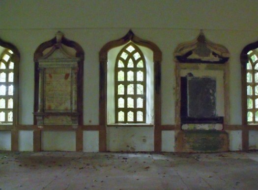 inside Duff House Mausoleum