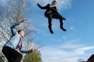 Trampoline your way to happiness