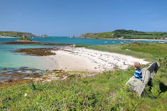 Isles of Scilly view water islands