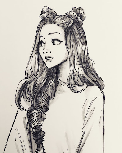Girl Sketch Drawing Art | Drawing Skill