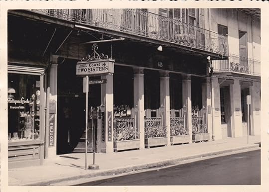 Court of Two Sisters restaurant, New Orleans 1956