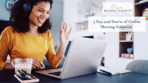 young woman on videoconference