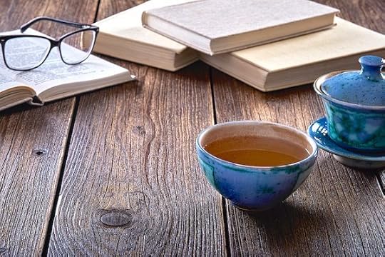 Still Life With Tea And Books