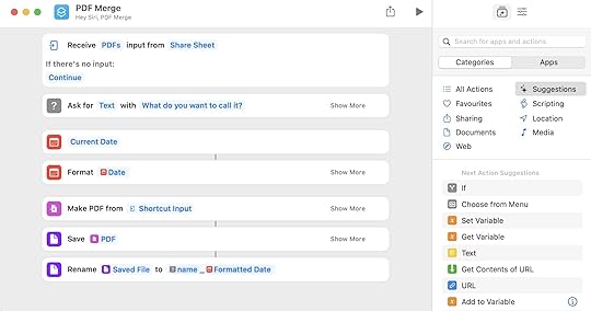 Shortcuts on the Mac