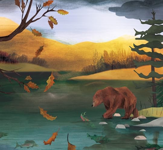 The Boreal Forest, illustration by Josée Bisaillon