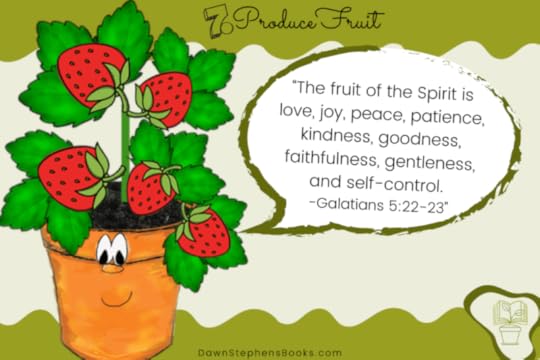 the fruit of the spirit is love joy peace patience kindness goodness faithfulness, gentleness and self-control