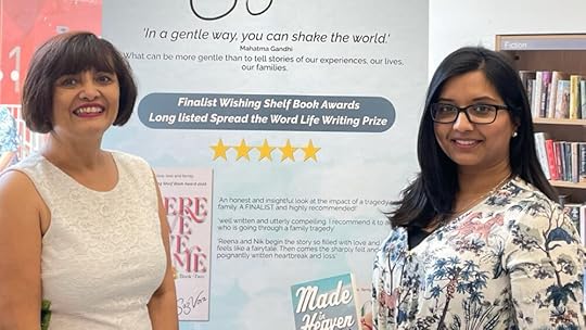 Ealing Central Library Meet the Author - Saz Vora with Arti Manani.