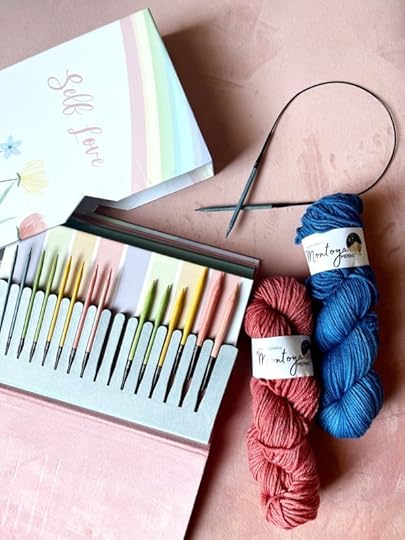 Montoya Merino Yarn and Knitter's Pride Self-Love Interchangeable Circular Needle Set