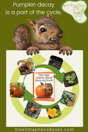 pumpkin decay is a part of the cycle of a pumpkin