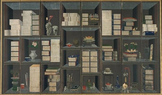 Scholar's_books_and_things,_Yi_Eungrok,_Asian_Art_Museum_San_Francisco_Chaekgeori