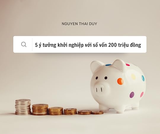 ý tưởng khởi nghiệp với số vốn 200 triệu đồng