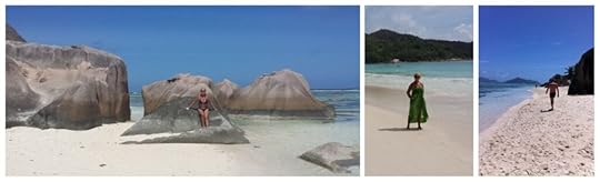 Our small resort hotel was on a lovely beach at the popular resort area of Beau Vallon.