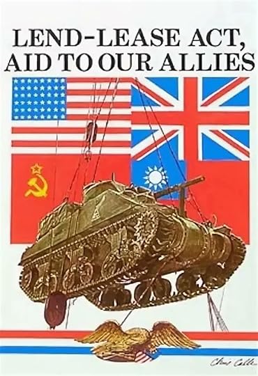 US poster for the Lend-Lease program, WWII