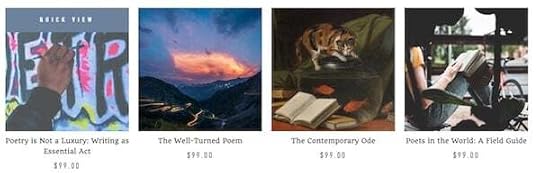 Poetry barn - sample workshops