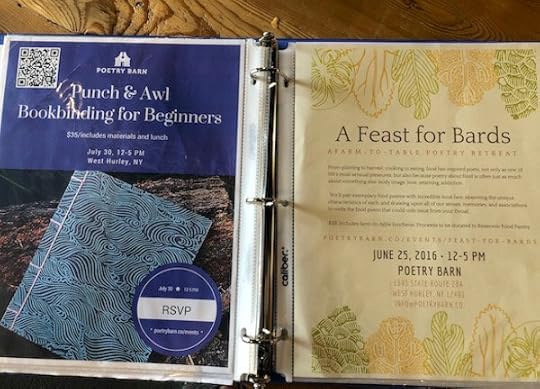 Poetry barn - events