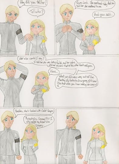 Aeson and Oalla - fan art by Pickles - from The Atlantis Grail Series by Vera Nazarian | Fan art, Atlantis, Fictional characters