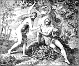 Adam and Eve Julius Schnorr von Carolsfeld