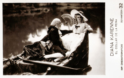 Diana Karenne in Le Collier de la reine (1929)