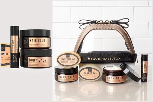 TSA friendly Black travel box 