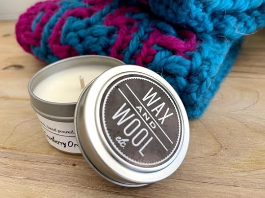 Wax & Wool Candle for YarnYAY! November Box #43