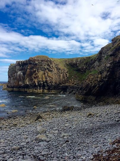 beach by Lord Pitsligo's Cave