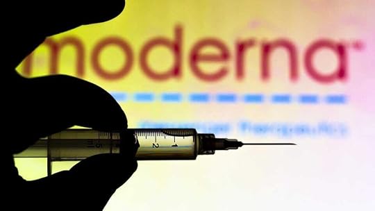 In this photo illustration the medical syringe is seen with...