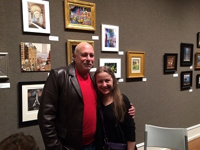 Elizabeth Crowens with Reed Farrel Coleman