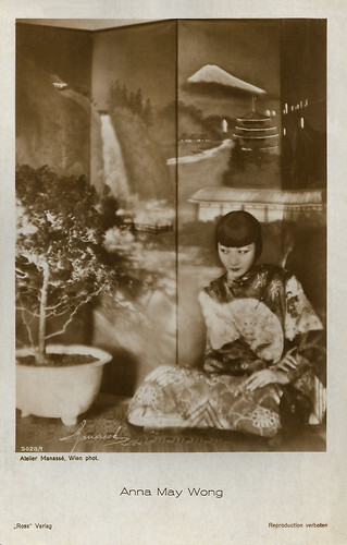 Anna May Wong by Manassé