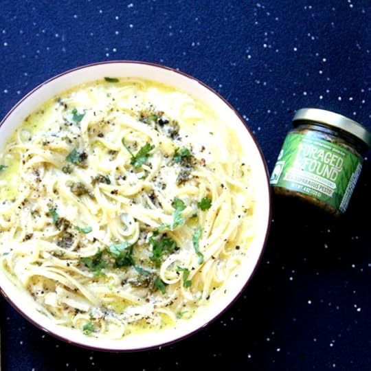 Cheese, Pesto and Black Pepper Pasta