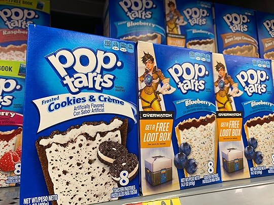 Pop-tarts backcountry skiing food