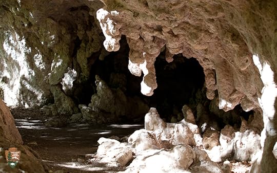 Photo of caverns in Guadalupe Mountains National Park. You can learn more about ancient dinosaurs and sea creatures in Texas!