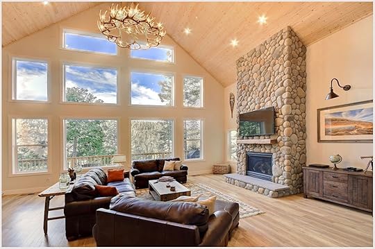 Internal photo of one of the best airbnb yosemite rentals