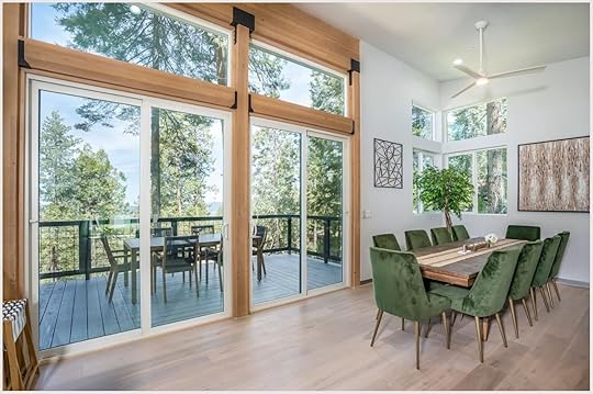 Internal photo of one of the best airbnb yosemite rentals