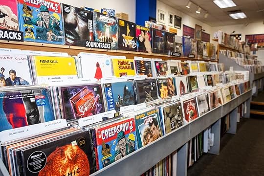 Interior of Waterloo Records in Austin, TX