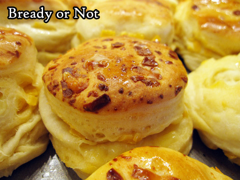 Bready or Not Original: Bread Machine Cheesy Soft Dinner Rolls 