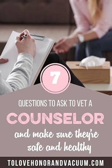 How to Vet a Marriage Counselor