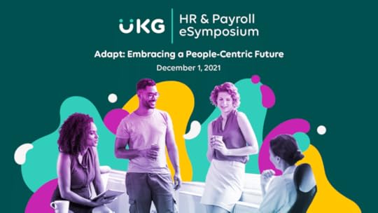 coworkers from HR and Payroll discussing eSymposium and career development