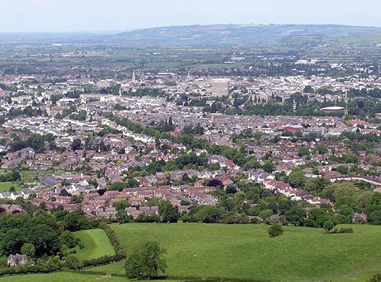 Gloucester, England, where the author lives.