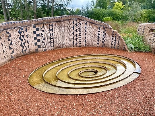 Art garden at Chateau Chaumont