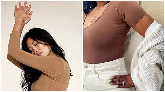 Models wearing Numi's sweat-free shirts