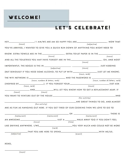 Emily Henderson Holiday Hostess Checklist Fill In The Blank Blue